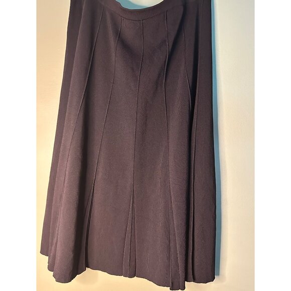 Grace Dane Lewis Pleated Skirt 1X Romantic Dark Gothic Cottage  Closet Staple - Picture 5 of 5